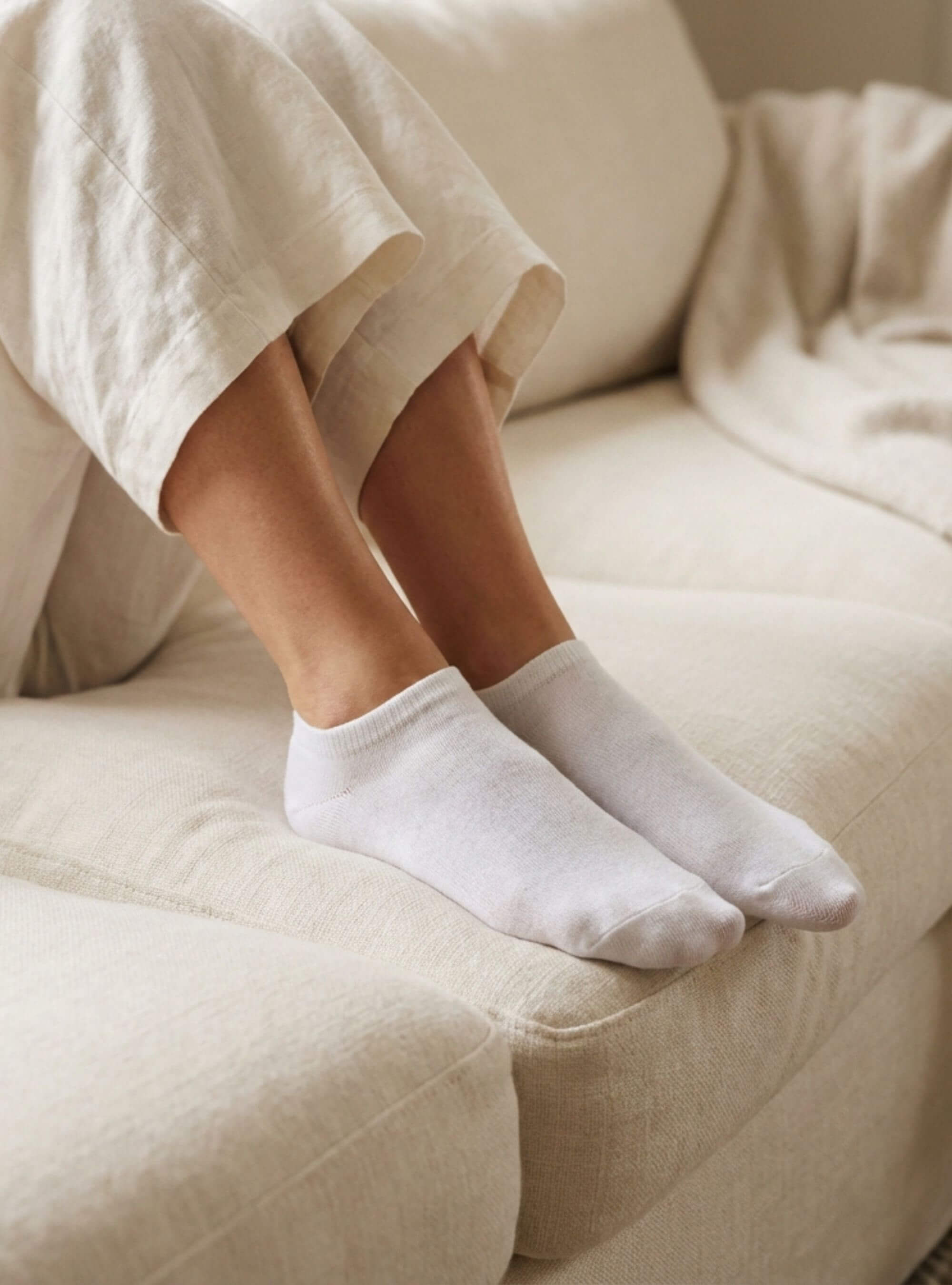 Bio-Essentials Low weiß 3-Pack