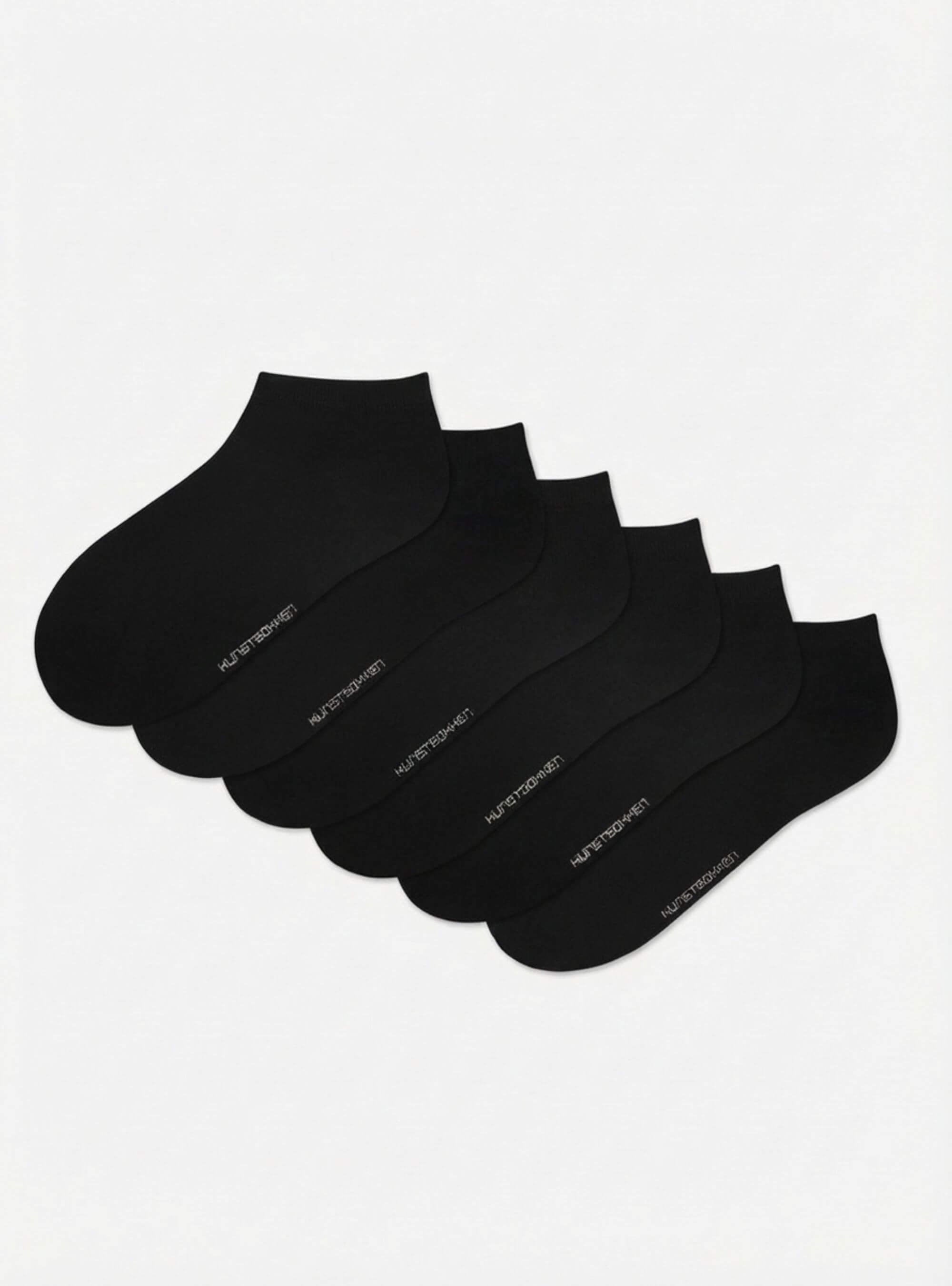 Bio-Essentials Low Schwarz 3-Pack