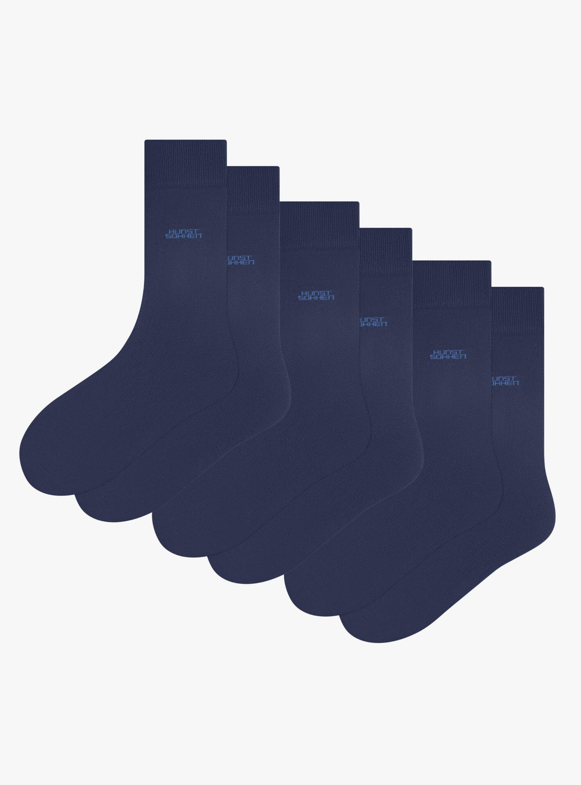 Bio-Essentials Crew Navy 3er-Pack