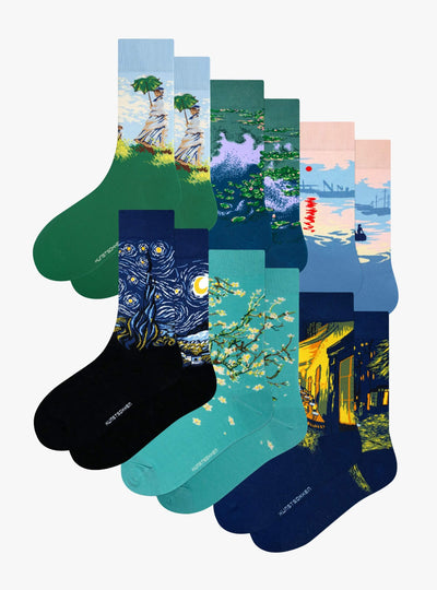 Monet & Van Gogh 6er-Pack