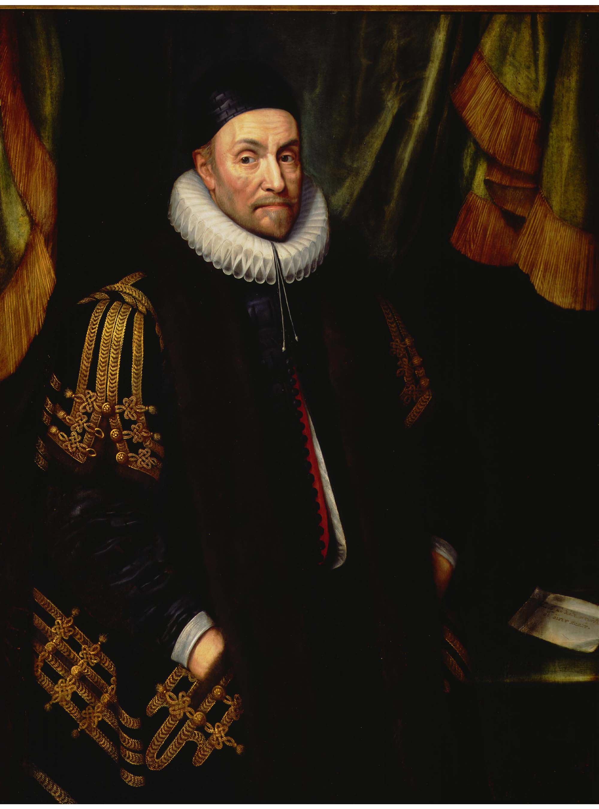 Porträt von Wilhelm von Oranien als Vater des Vaterlandes